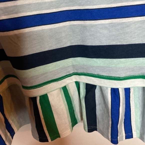 Joe fresh striped peplum tank top, medium - Picture 6 of 6